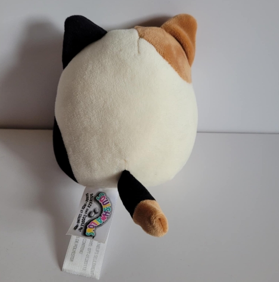 Mini Squishmallows Cam the Cat plush stuffed toy 5" white brown black - Picture 2 of 5
